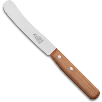 Afbeelding van Robert Herder Ontbijtmes Buckels RVS Lemmet 118 mm Heft Kersenhout