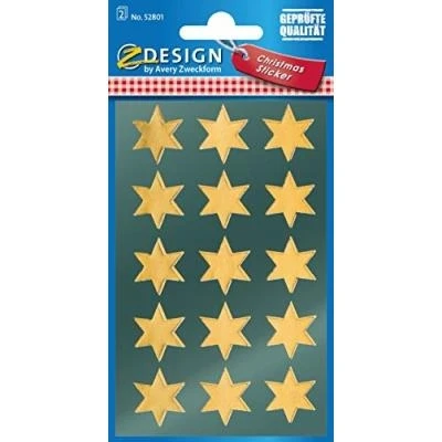 Image de avery zweckform etiquettes de noël, 52801