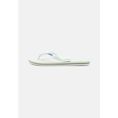 Afbeelding van Havaianas FLIP FLOP Brasil LOGO Teenslippers, Maat: 35 36, Steel grey Natuurrubber