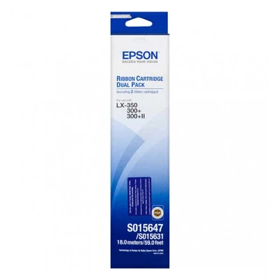 Image de Epson Dualpack 2 noir ruban d&#039;impression