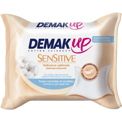 Afbeelding van Demak Up Sensitive Reinigingsdoekjes 23ST