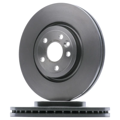Afbeelding van BREMBO 09.D063.21 Remschijf 325 30 5 interne ventilatie Gecoat High carbon JAGUAR: F Pace, LAND ROVER: Range Rover Velar