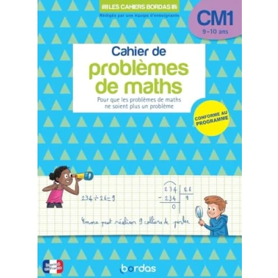 Afbeelding van MON CAHIER DE PROBLEMES MATHS CM1