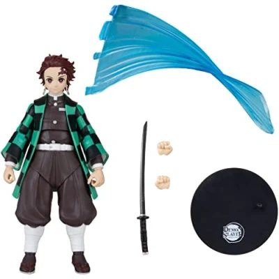Afbeelding van Demon Slayer Tanjiro Kamado figuur 18 cm Actiefiguur PVC