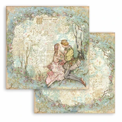 Afbeelding van Stamperia Sleeping Beauty Lovers 12x12 Inch Paper Sheets (10pcs) (SBB795) (DISCONTINUED)