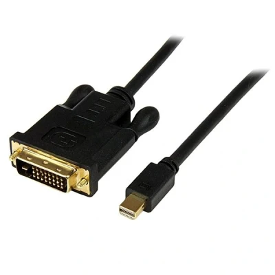 Afbeelding van Mini DisplayPort naar DVI Adapter Startech MDP2DVIMM6B (1,8 m) Zwart 1.8 m