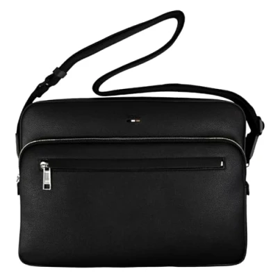 Afbeelding van BOSS RAY ZIP Messenger Laptoptas, Heren, Maat: One Size, Black