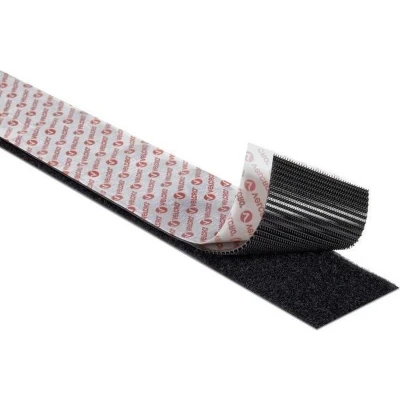 Afbeelding van VELCRO® VEL EC60217 Klittenband Om vast te plakken Haak en lusdeel (l x b) 5000 mm 20 Zwart 5 m