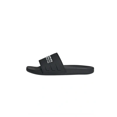 Afbeelding van adidas Performance AMG Petronas Formula ONE TEAM Adilette Comfort Slides Muiltjes core black cloud white black, Maat: 42 Rubber/ textiel