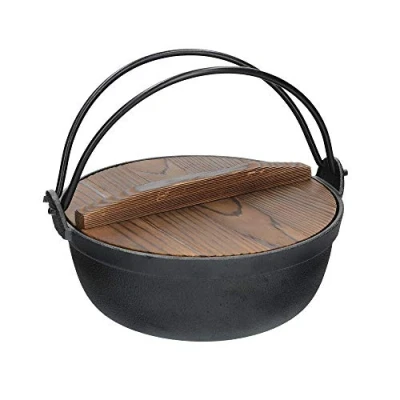 Afbeelding van Kitchencraft Japanse Kookpan 1,5 Liter 21 Cm Gietijzer Zwart