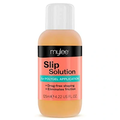Image de Mylee Slip Solution Polymer Gel 125ml Construction Gel, Ongles et Extensions UV LED, Liquide d&#039;Alcool Isopropylique
