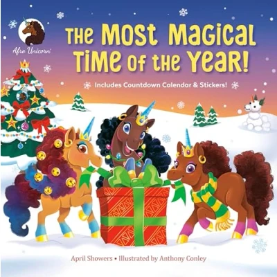 Afbeelding van Afro Unicorn the Most Magical Time of Year!