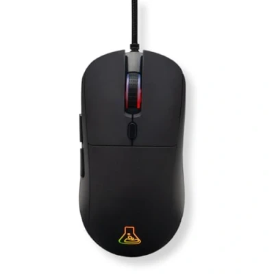 Afbeelding van The G Lab Kult Cobalt Bedrade USB gamingmuis Ultra responsieve sensor tot 12800 dpi, comfortabel en licht, 6 toetsen, RGB instelbaar 100% aanpasbare PC/PS4/PS5 Nieuw