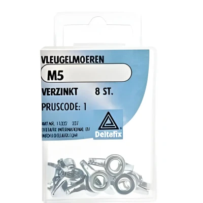 Afbeelding van Vleugelmoer m5xvz 8st Deltafix