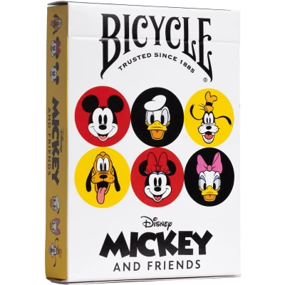 Afbeelding van Bicycle Disney Mickey &amp; Friends Inspired Playing Cards Premium Speelkaarten Poker Officieel gelicentieerd