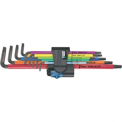 Afbeelding van Stiftsleutelset multicolour TX 967/9