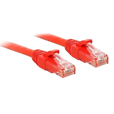 Afbeelding van LINDY 48031 RJ45 Netwerkkabel, patchkabel CAT 6 U/UTP 0.50 m Rood 1 stuk(s)