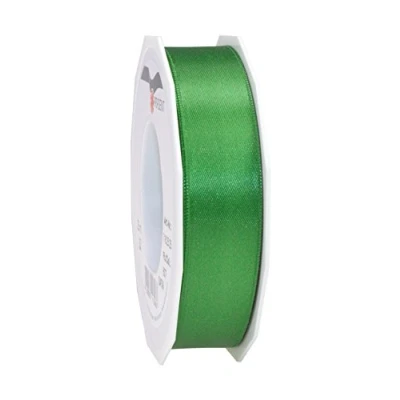Afbeelding van C.E. Pattberg Cadeaulint satijnen lint groen 25 meter voor geschenkverpakking 2,5 cm breed decoratief geschenken elke gelegenheid