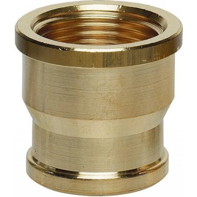 Afbeelding van Bonfix messing verloopsok 1/2&quot; x 1/4&quot; Binnendraad