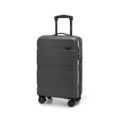 Afbeelding van WITTCHEN COMODO Line Handbagagekoffer van ABS, telescopische handgreep, TSA slot, 4 dubbele wielen, Donkergrijs, Handbagage