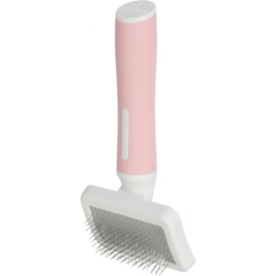 Afbeelding van Zolux Anah Slickerborstel Roze / Wit S 7,5X3,5X16,5 CM (411677)