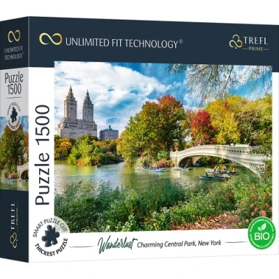 Afbeelding van Trefl Puzzles &quot;1500 UFT&quot; Charming Central Park, New York_FSC Mix 70%