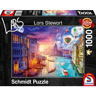 Afbeelding van Venedig, Night and Day Puzzle 1.000 Teile