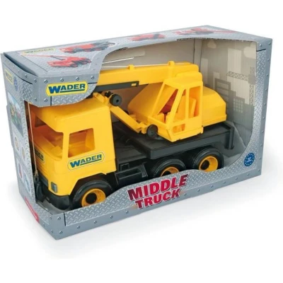 Afbeelding van Grote 38 cm Wader Middle Truck Crane