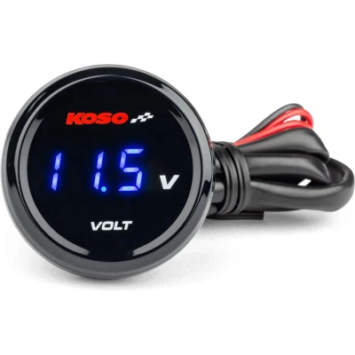 Afbeelding van Voltmeter Koso i Gear 7 19,9 Volt blauw