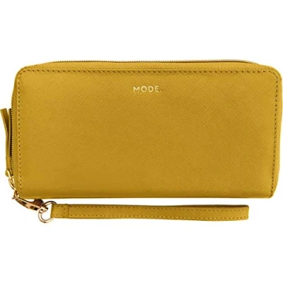 Afbeelding van dbramante1928 LA Purse Diep Amber (Apple iPhone XR, Apple XS, X, XS Max, 8, 7, 7 Plus, 8 Plus), Smartphonehoes, Geel