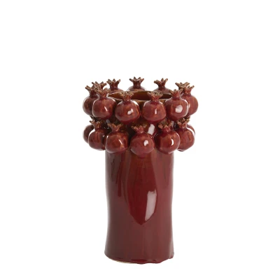 Afbeelding van Light &amp; Living Vaas POMEGRANATE Ø20x29.5cm Rood