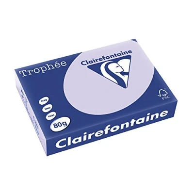 Afbeelding van Clairefontaine Trophee 1872 papier, A4, 80 g/m², 500 vellen, lila