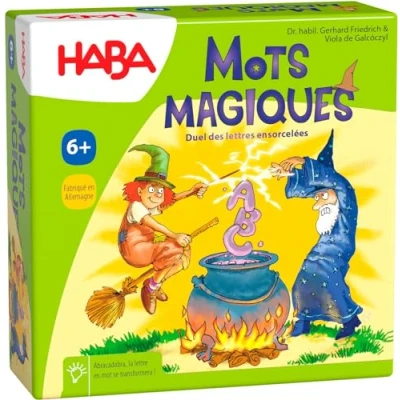 Afbeelding van Speelgoed Wooden Toys !!! Super Mini Jeu Mots Magiques (Frans) = Duits 491