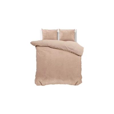 Afbeelding van Dekbedovertrek Lits Jumeaux 240x200 Sleeptime Velvet Off White