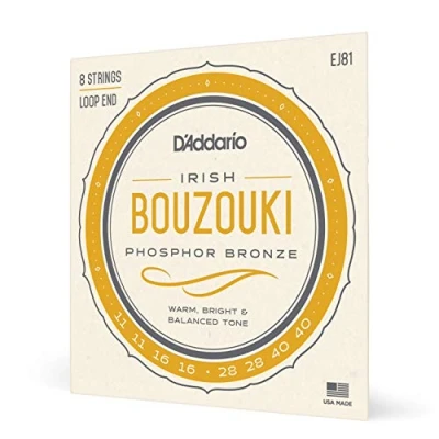 Afbeelding van D&#039;Addario J81 Phosphor Bronze Irish Bouzouki Strings