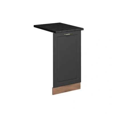 Afbeelding van Vicco « Fame Line », maison de campagne anthracite/doré, 45 cm, AP anthracite
