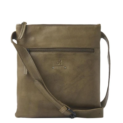 Afbeelding van dR Amsterdam Tampa Schoudertas II olive Damestas