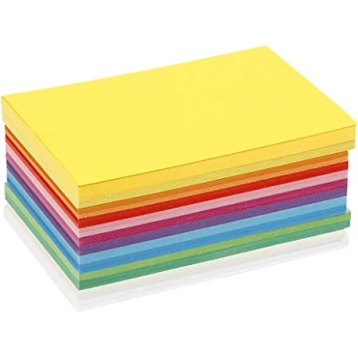 Afbeelding van Colortime Happy Karton 10,5 X 14,8 Cm 120 Stuks 180 G Multicolor