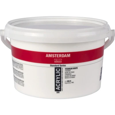 Afbeelding van Amsterdam Standard Acrylverf 2500ml 105 Titaanwit