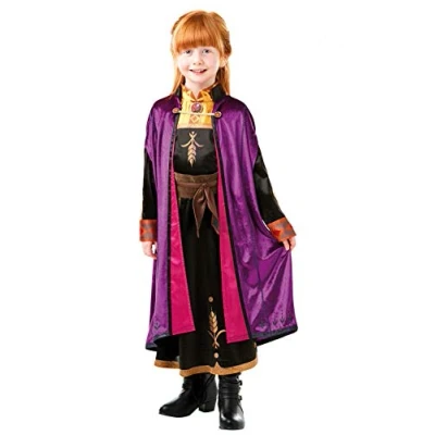 Afbeelding van RUBIES FRANCE Luxe Elsa Frozen 2 kostuum voor meisjes 128/140 (9 10 jaar)