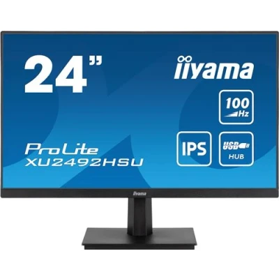 Image de Ecran PC Iiyama ProLite XU2492HSU B6 23,8&quot; Full HD Noir Mat