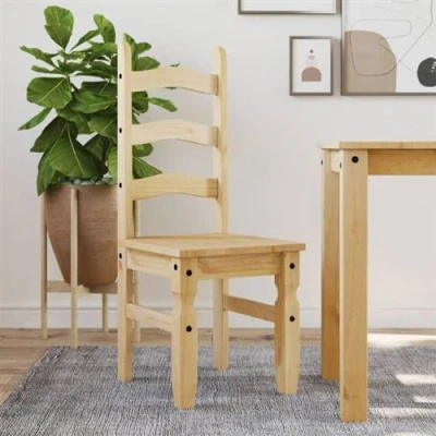 Afbeelding van Eetkamerstoelen 2 st Corona 42x47x107 cm grenenhout