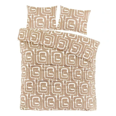 Afbeelding van Day Dream Sem Dekbedovertrek Lits jumeaux 240x200/220 cm Beige
