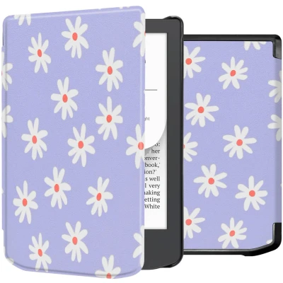 Afbeelding van imoshion Design Slim Hard Case Bookcase voor de Pocketbook Verse Lite Flowers Distance