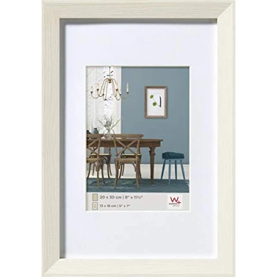 Afbeelding van walther design EF430W Fiorito Holzrahmen 24x30 cm, weiss
