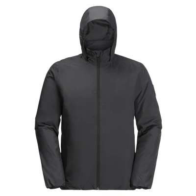 Afbeelding van Jack Wolfskin Regenjas, Heren, Maat: Small, Phantom