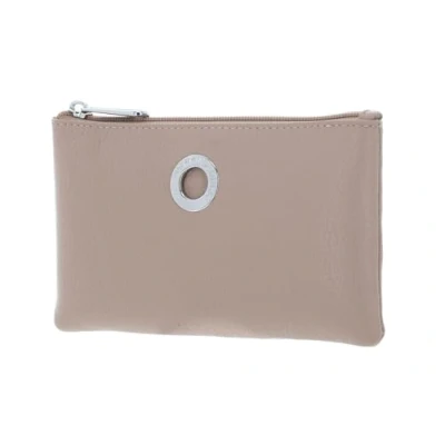 Afbeelding van MANDARINA DUCK Leren Utensil zak Mellow Leather Pouch Warm Taupe