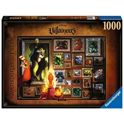 Image de Puzzle 1000 pièces Ravensburger Disney Villainous Scar