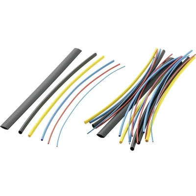 Afbeelding van TRU COMPONENTS 1571322 Krimpkous assortiment Bont 9.50 mm 0.60 Krimpverhouding:2:1 28 stuk(s)
