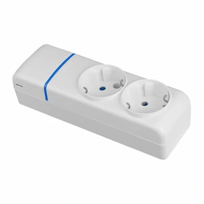 Afbeelding van 2 voudige Stekkerdoos zonder Schakelaar Solera 8002p 250 V 16 A